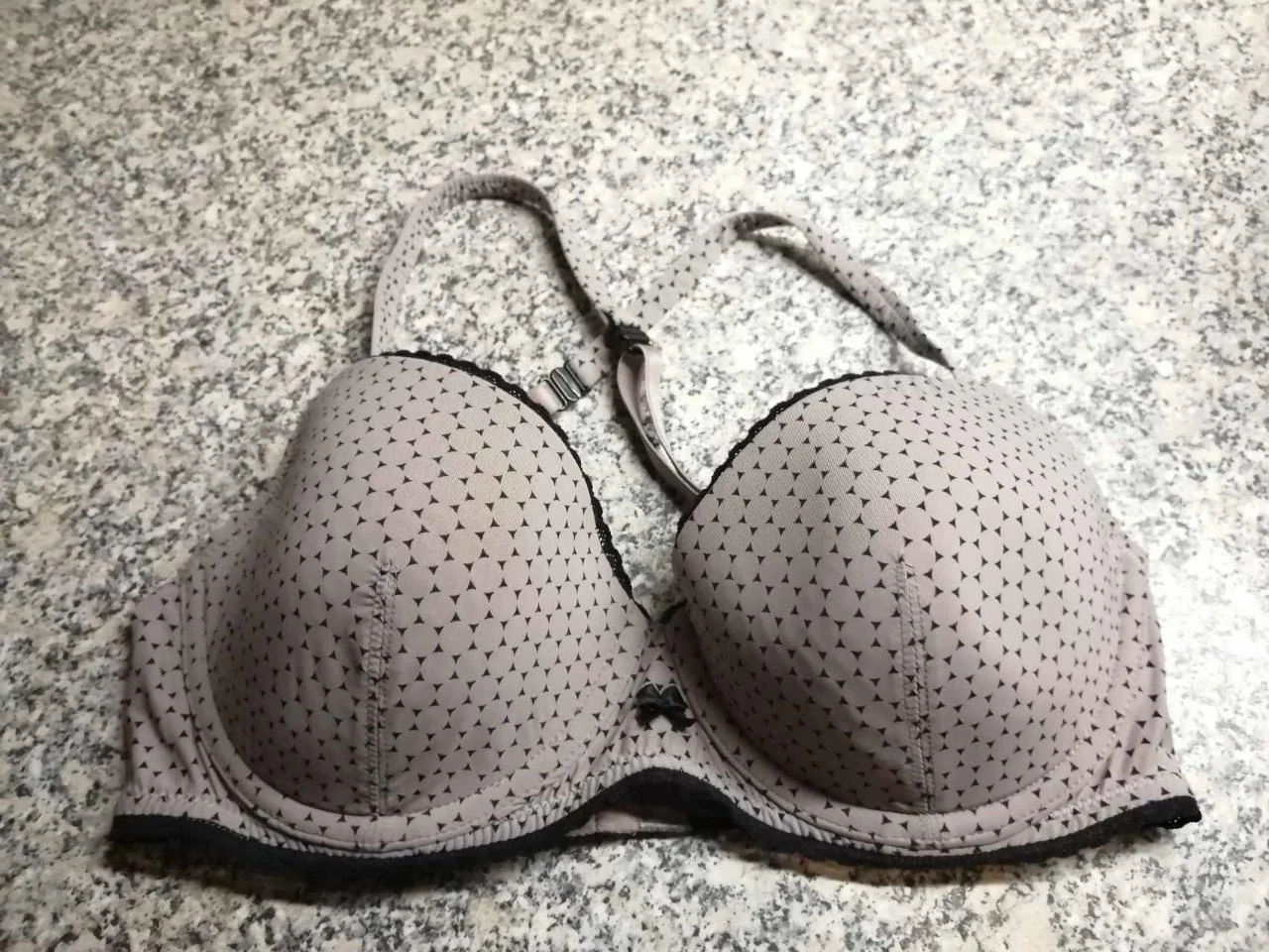 • Bh donker grijze bh merk esprit – maat eu 75 b